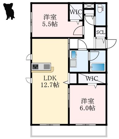 シャーメゾン和田の物件間取画像